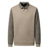 Men's Casual Loose Fit Faux Sweatshirt with Turn-Down Collar for Fall and Winter