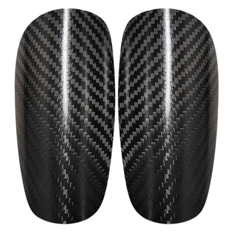 Carbon Fiber Soccer Shin Guards Adults Kids Professional Training Competition Lightweight Shock Absorption
