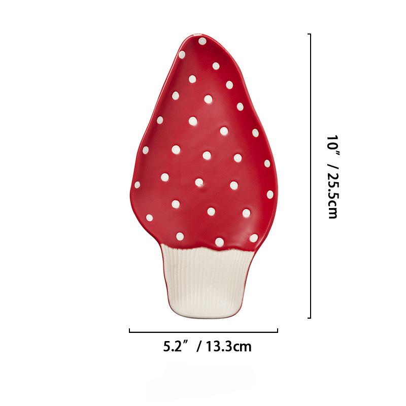 

Девочки Сердечки и Красивая Керамическая Красная Грибная Посуда Чашки Десертная Тарелка Пиала для Риса Пиала для Лапши Салатная Ложка