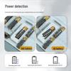 Battery Organizer and Data Cable Transparent Storage Box - Large Capacity, Multi-Layer, Dustproof, Size 5-7 for Electrical Appliances