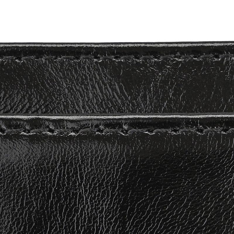 Genuine Leather Ultra-Thin Card Holder Wallet for Men & Women with Photo Slot and Dollar Clip