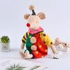 Peluche Topo Vestito Carino Alta Qualità Morbido Tessuto di Cotone Animale Imbottito Giocattolo Ratto Con Vestiti Rimovibili Decorazione Camera da Letto