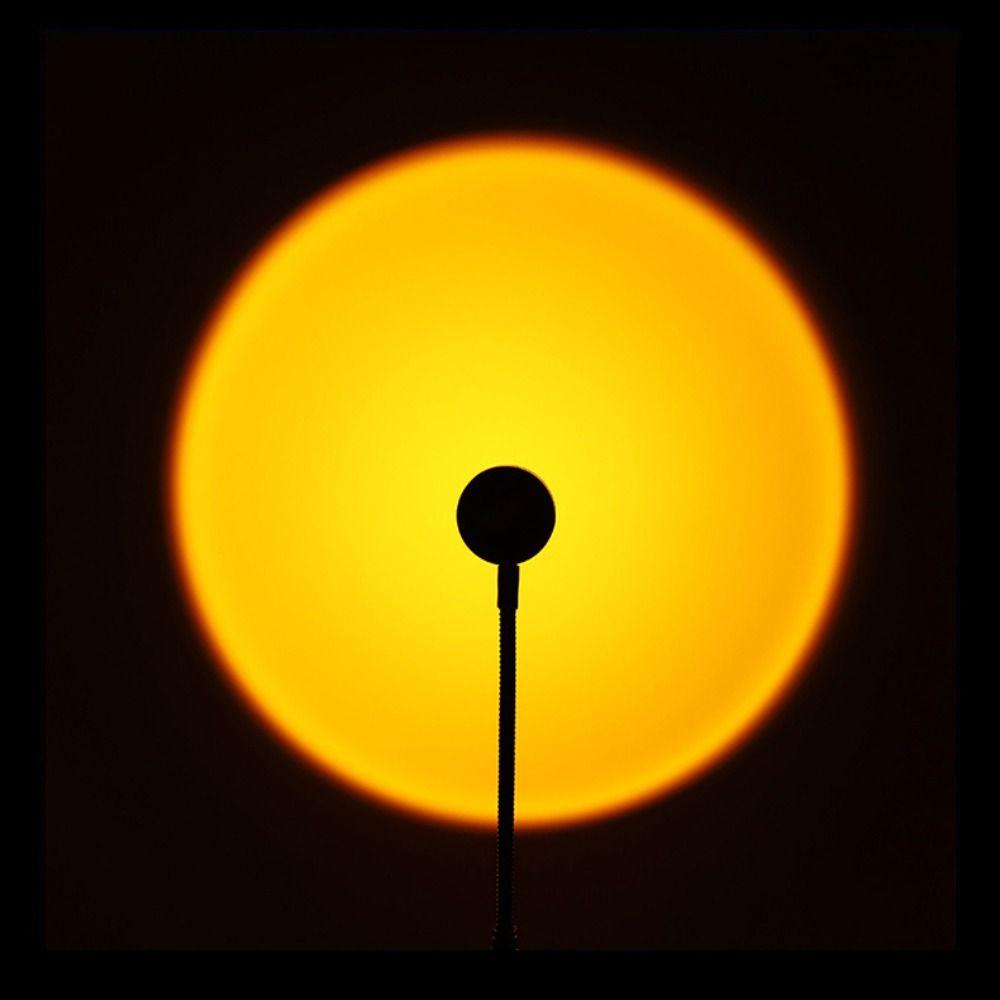 Augenschutz Nachtlichter USB Projektorlampe Neue LED Sonnenuntergangslampe Für Schlafzimmer Wohnzimmer Wand