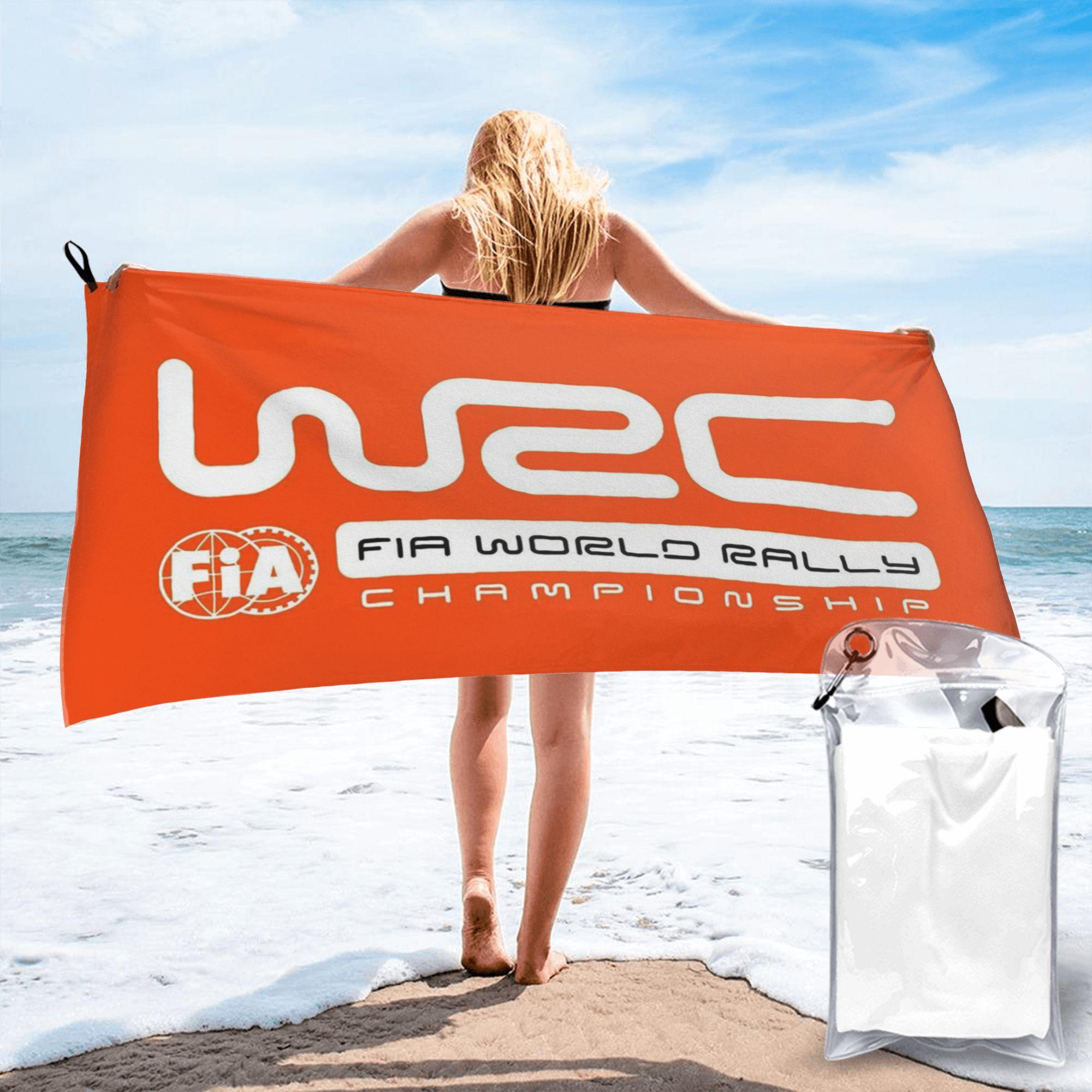 WRC Beach Towel Soft Microfiber Quick Dry Absorbent Quick Towels For Bath W30*H60(CM)