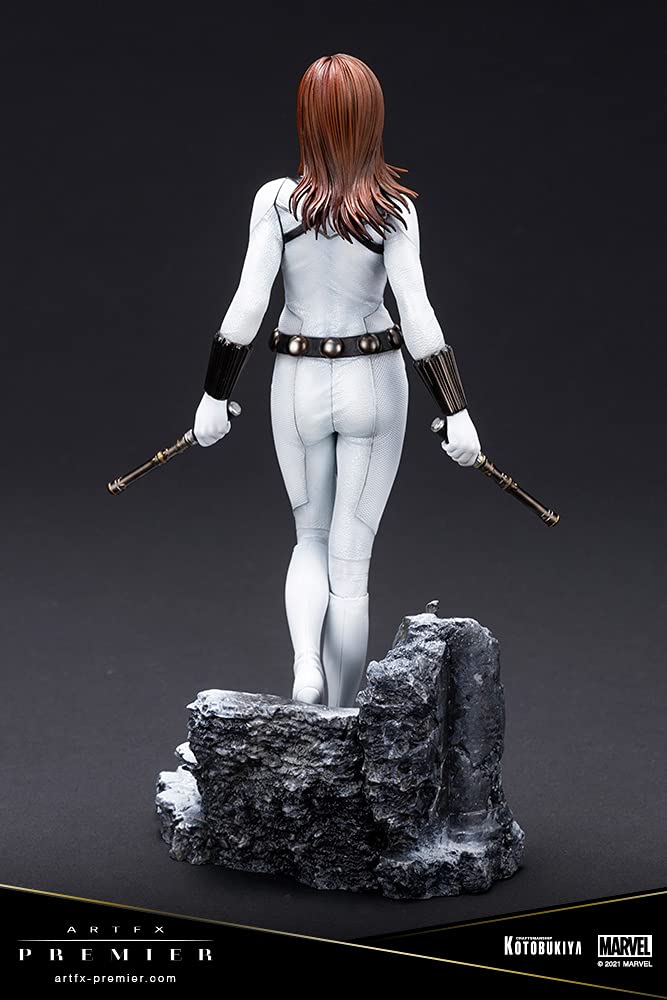 ARTFX PREMIER MARVEL UNIVERSE Black Widow White Costume Edition 1/10 Scale PVC Pre-painted Easy-to-Assembly Figure MK366