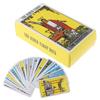 78 Karten The Rider Waite Tarotkarten Divination Persönliche Nutzung Tarot-Deck Englische Spanische Version Orakel-Deck für Mädchen Brettspiel