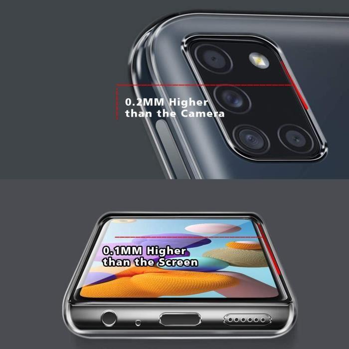 Film Protecteur d'Écran - LittleMonkey - Samsung Galaxy A21S - Verre Trempé - Anti-rayures - Anti-huile