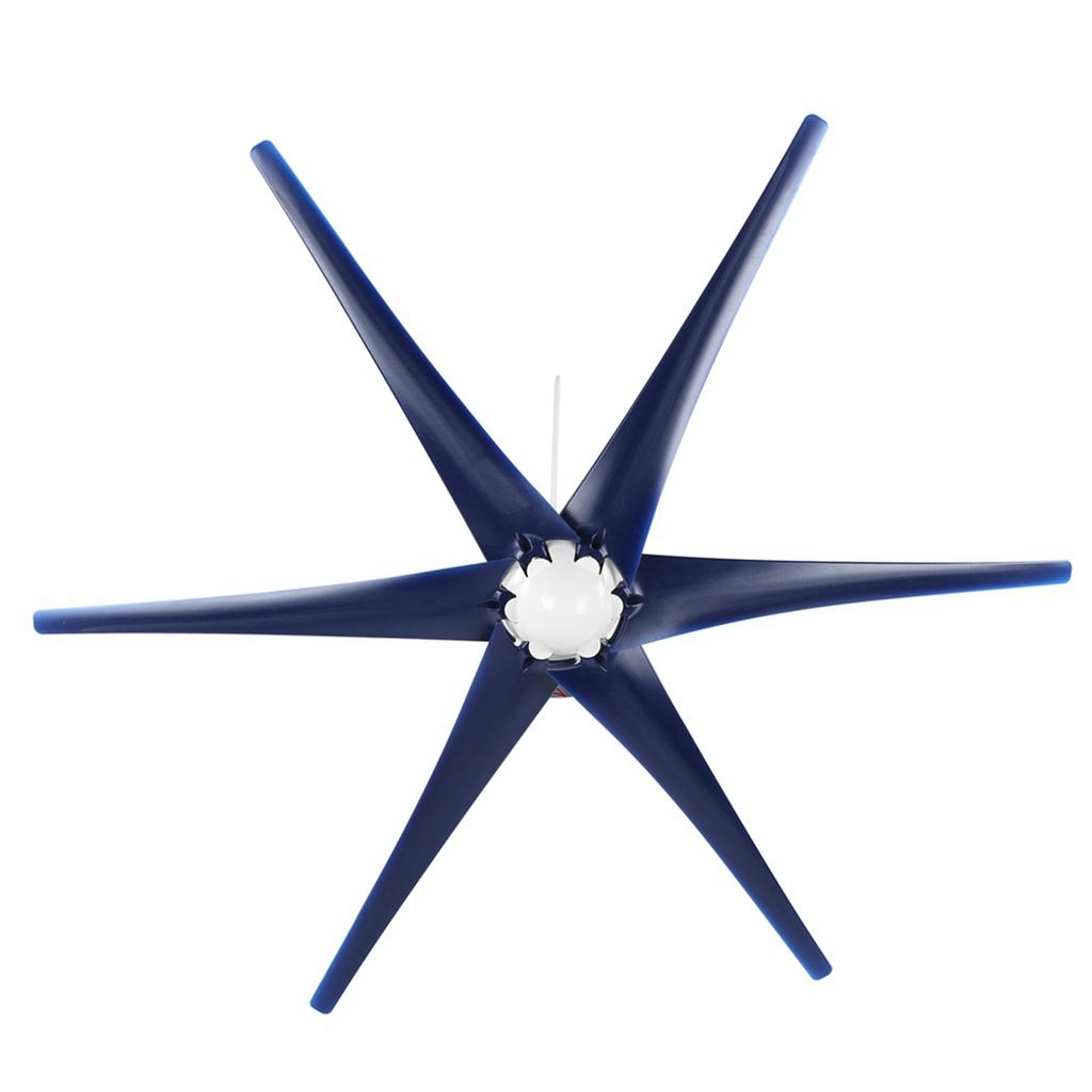Professional Wind Turbines Small Windmill Generator 6 Blade Industrial Machinery Machine 800W