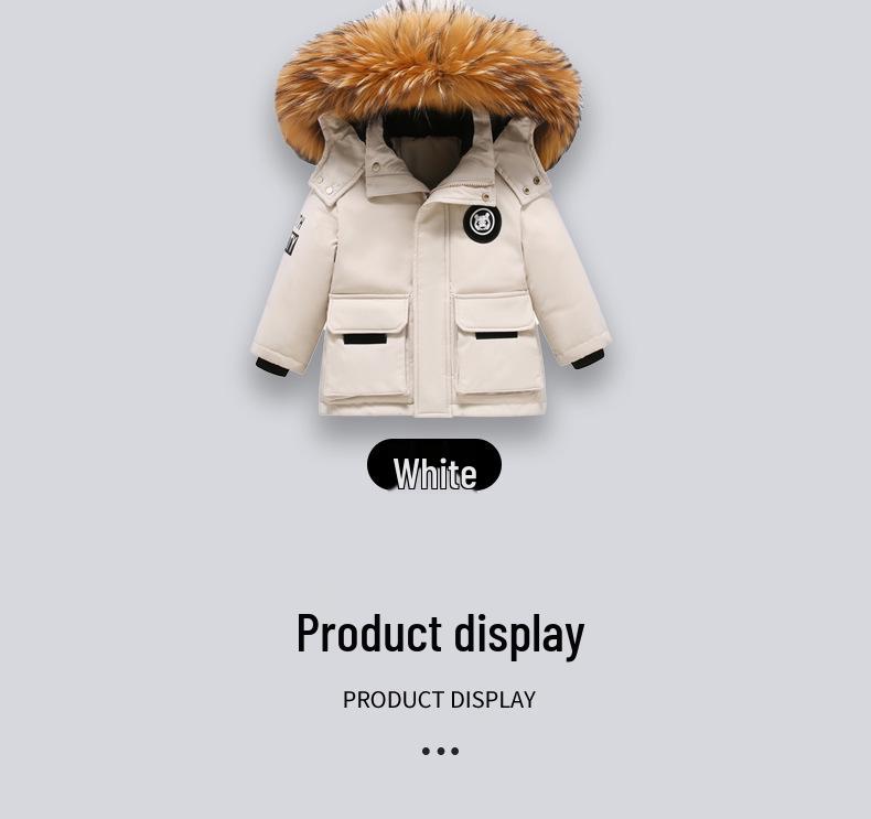 Dicke Winterjacke für Babys (Jungen & Mädchen) (1-3 Jahre)