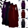 Vintage Medieval Womens Dress Victorian Renaissance Gothic Costume Gown Dress