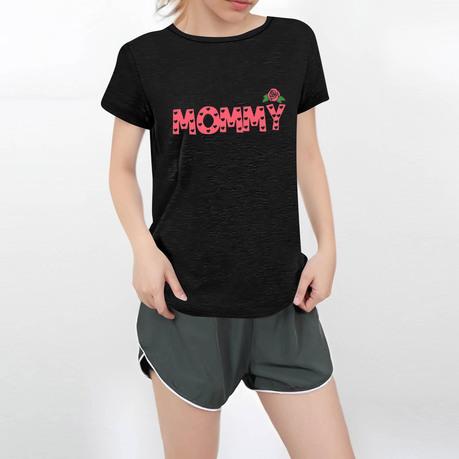 

Женская повседневная футболка с круглым вырезом и короткими рукавами с принтом XXXXL чёрный