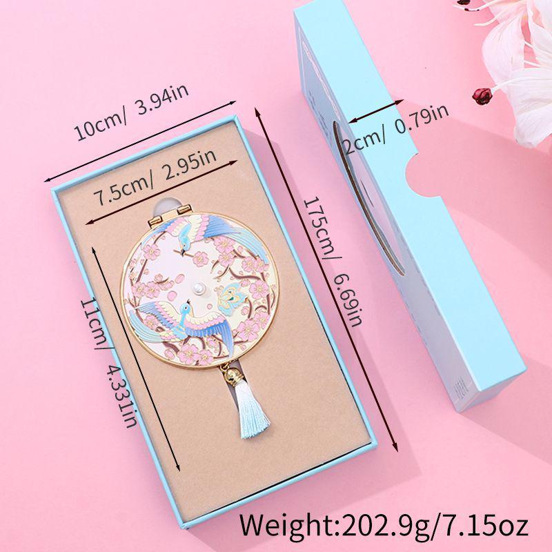 Xianci Palace Museum Retro Court Style Handheld Makeup Mirror