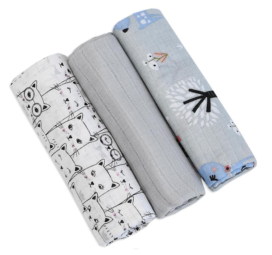 Cloth Diapers, 3 Pieces (set A)