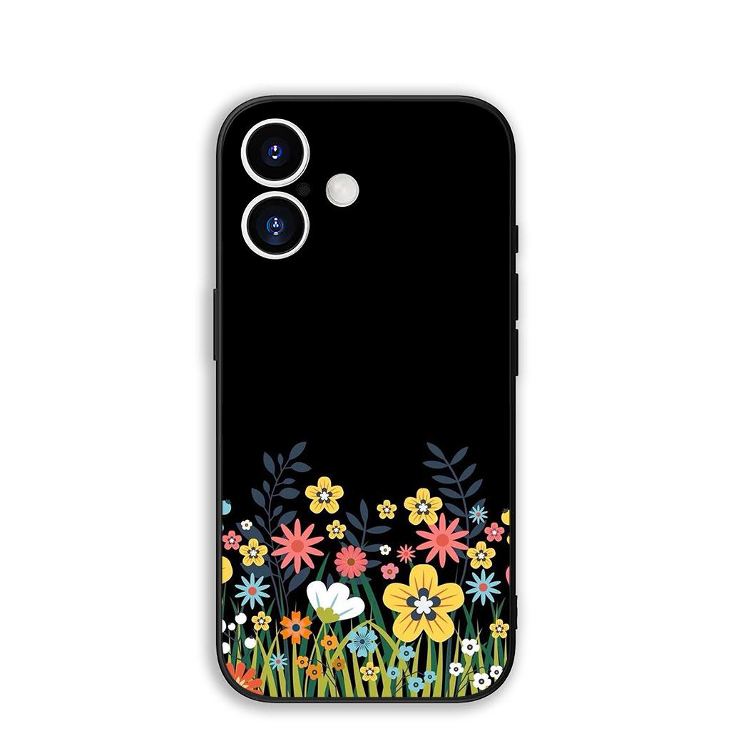 

for Apple iPhone 17 16 Plus 13 12 Pro Max Mini X XR Xs ProMax 16E 15+ 17+ Air Phone Case Fresh Little Daisy Flower Sunflower iPhone 16 Pro