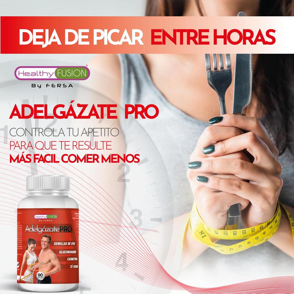 Healthy Fusion | Dimagrante 3 in 1 | Elimina chili e ridefinisce la tua figura | Azione Bruciagrassi e saziante dell'appetito | 90u