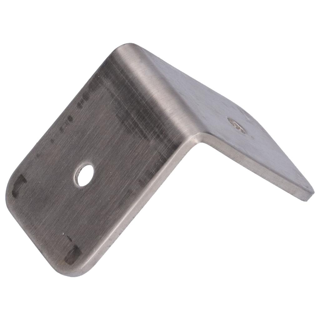 50x50mm Corner Brace, Stainless Steel Right Angle Bracket for Shelf Support with Strong Fixing and Load Bearing Capacity, for Furniture Closet Cabinet