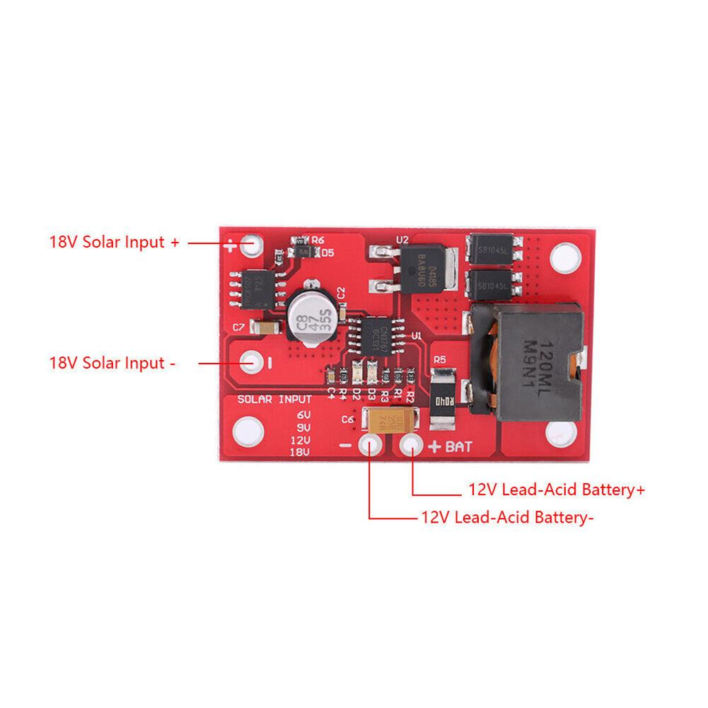 Solcellepanelkontroller Solcellekontroller Ladekort