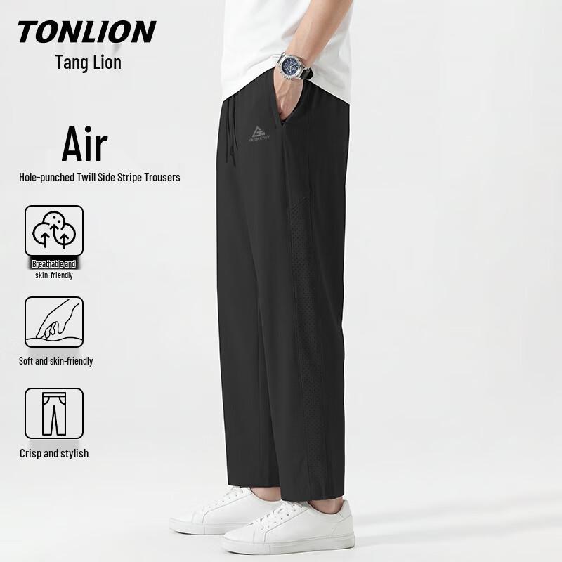 

TonLion Men s Lightweight Straight-Fit Casual Pants XL