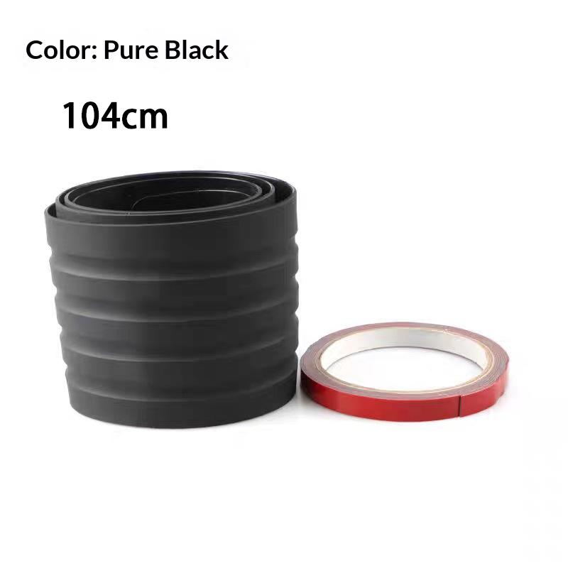 For Mini clubman PVC Rubber Protective Strip, Car Trunk Door Sill Protection Sticker, Bumper Reinforcement Decorative Sticker