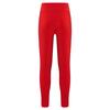 Girls Sparkly Rhinestones High Waist Elastic Waistband Figure Skating Pants Dance Gymnastics Leggings
