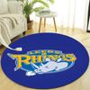 Personalized Leeds Rhinos Round Chair Office Rug - Perfect for Mat, Office Chair & More - Ideal Gift for Birthdays and Holidays