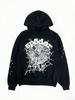 Sp5der High Version Web Print Hoodie: Trendy American Fit for Men
