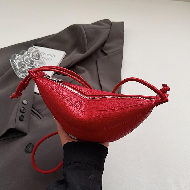 

Женская новая модная сумка через плечо красный