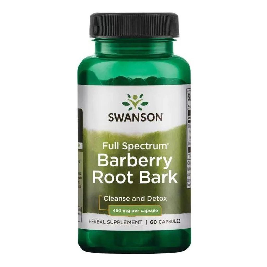 Full Spectrum Barberry Root Bark, 450mg - 60 caps