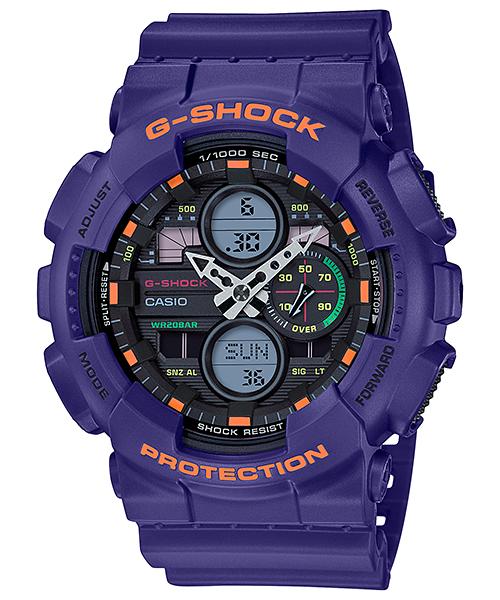 

Casio G-SHOCK Men s Resin 200M Water Resistant Digital Shock Resistant Quartz Watch GA-140-6A чёрный
