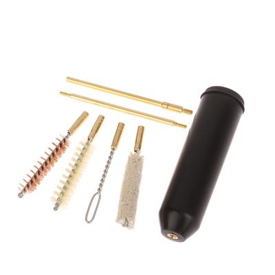 For Pistols Cal.38/357/9Mm Outdoor Gun Cleaning Tools 7Pcs/Set Hand Gun Rod Brush Pocket Size Pistol Cleaning Kit