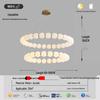 Italian Cream Minimalist LED Pendant Lamp for Living Room and Stairwell