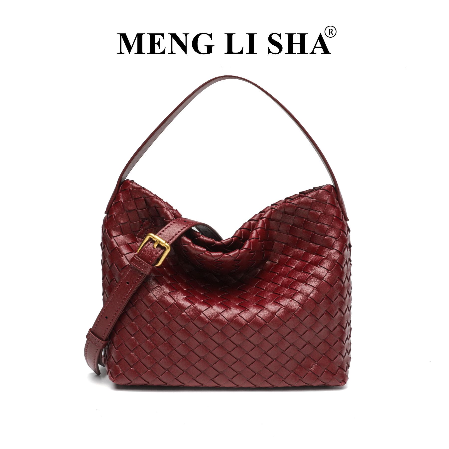 2026 Women s High-End Woven Bucket Crossbody Tote - Versatile European  American Fashion
