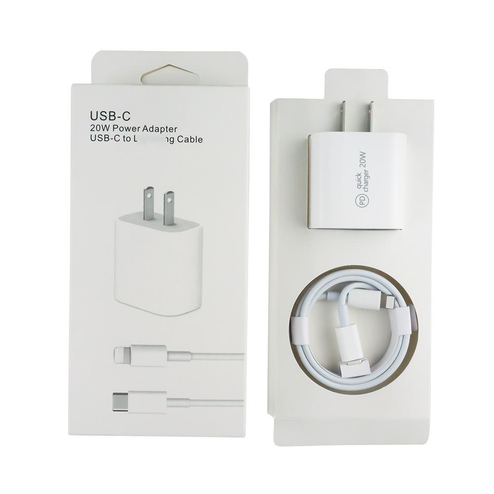 PD20W Fast Charging Is Suitable for Mobile Phone Apple Charger US-regulated Certified Power Bank Charging Head European-regulated Adapter