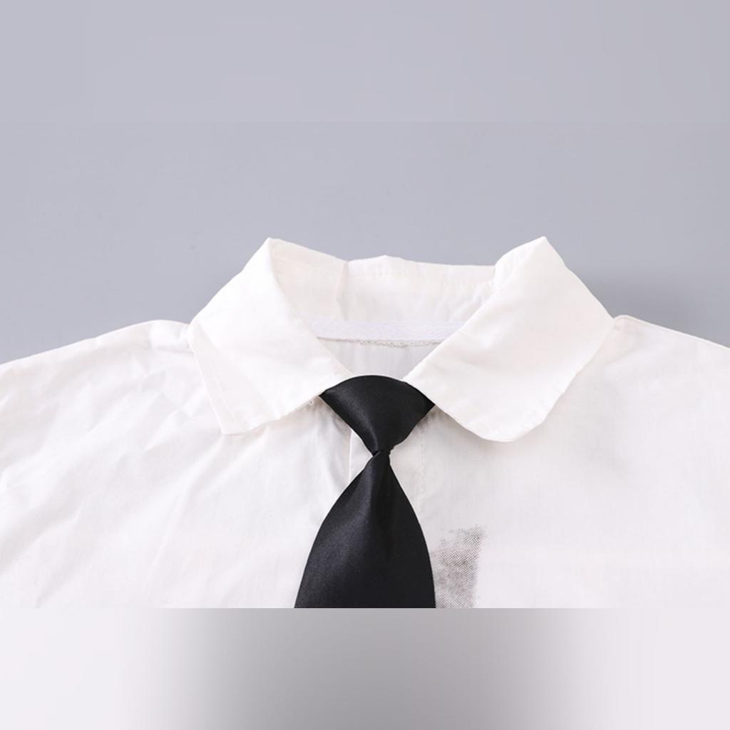 Kids Casual Long-Sleeve Set, Comfortable Daily Wear Outfits