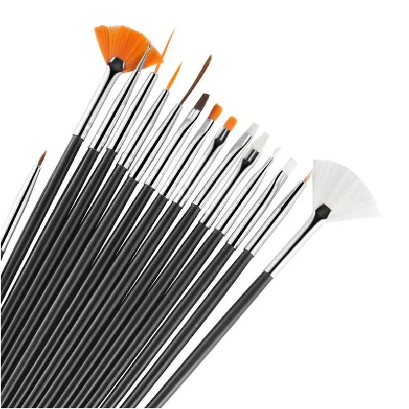 15 Teile/satz Fondant Kuchen Pinsel DIY Zucker Handwerk Backen Dekorieren Werkzeuge Kuchen Stift Pinsel für Fondant Malerei Cookie Dekoration Werkzeuge