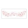 Temporary Tattoo Sticker, Red Freckles Face Tattoo, Waterproof Temporary Freckles Tattoo for Adults Festive Party Makeup