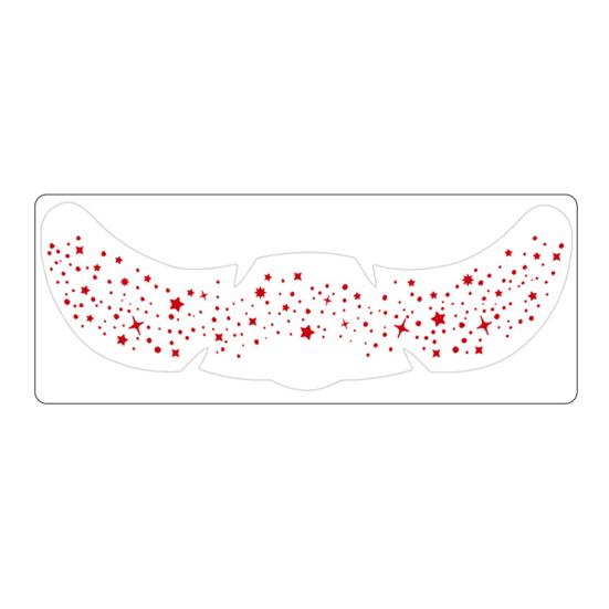 Temporary Tattoo Sticker, Red Freckles Face Tattoo, Waterproof Temporary Freckles Tattoo for Adults Festive Party Makeup