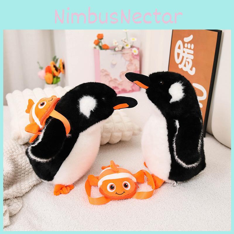 Simulation Penguin Little Plush Toy Cute Backpack Girl Children Holiday Gift