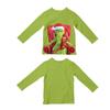 Children's Grinch Green Hair Christmas Jumpsuit Costume