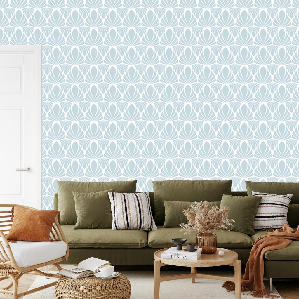 Geometric Ornaments Wallpaper for Living Room and Bedroom 50x1000