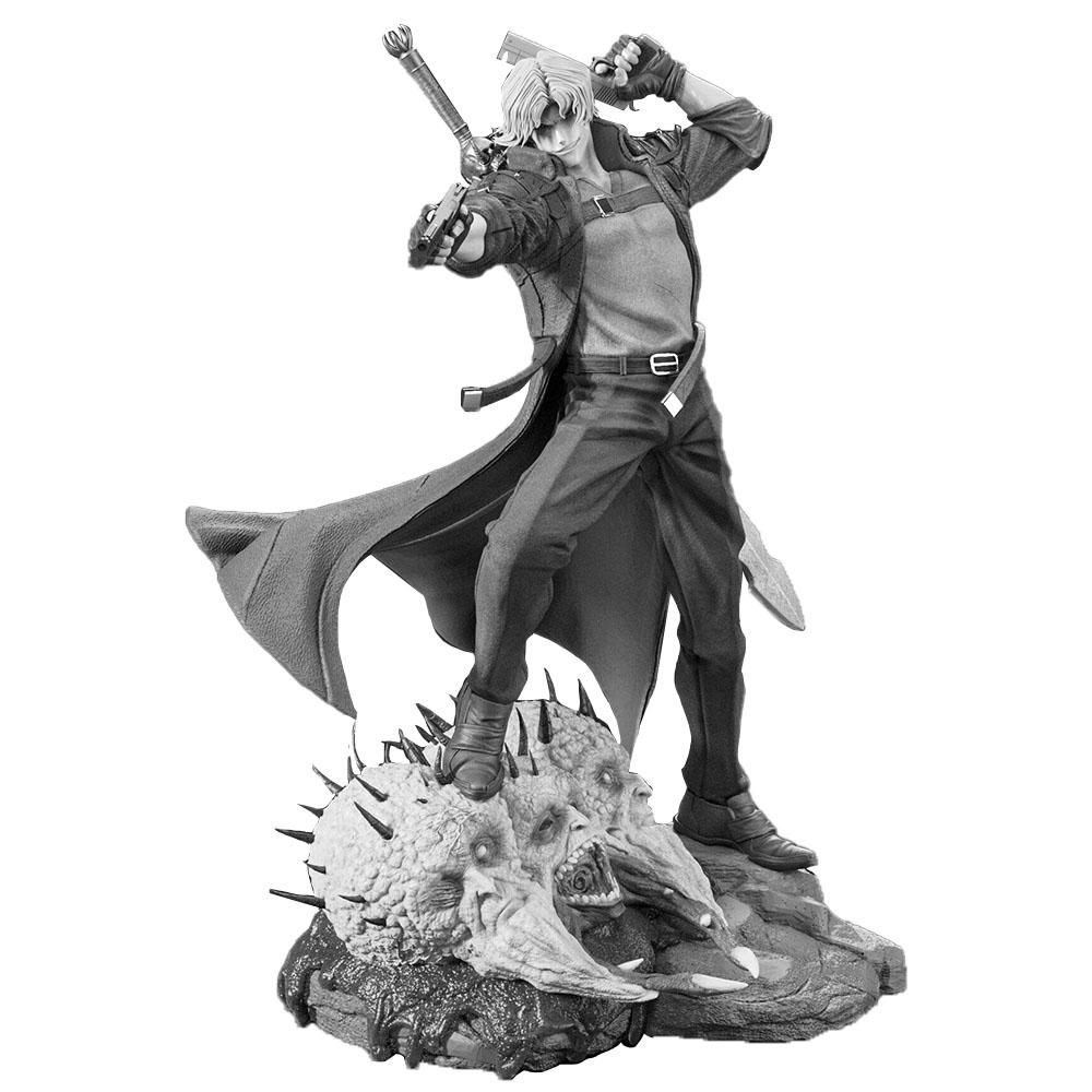 1:18 High-Detail Vexen Darkthorn Figure | 3D Resin Miniature | Unpainted Dark Fantasy Hunter Style Model Kit (A1042)