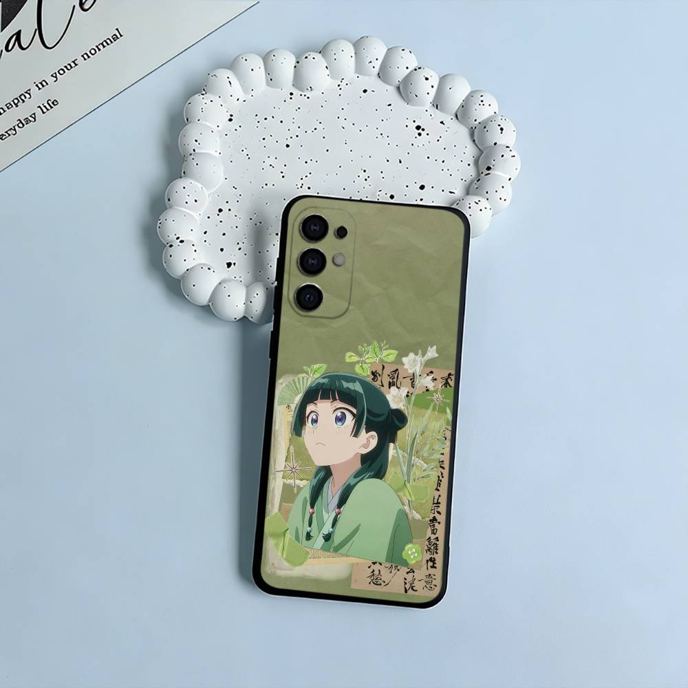 T-The Apothecary Diaries-Popular anime Black Soft Silicone Phone Case for Samsung S25, S24, S21, S22, S23, S30, S20, Plus, Lite