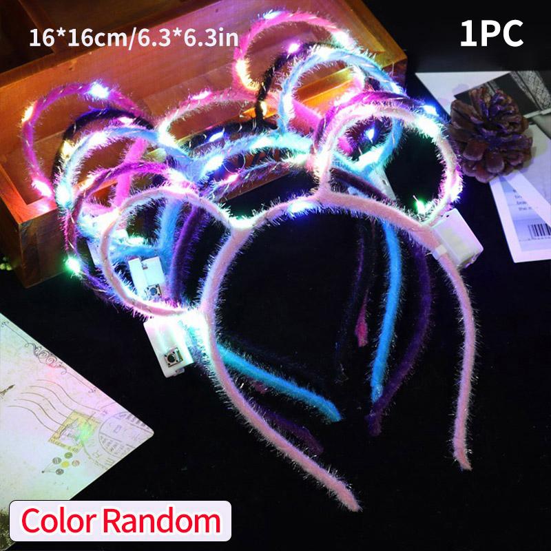 

1pcs Luminous Lightstick Kpop Lightstick Color Changed Light Rod Light Up Hair Accessories Wedding Party Headdress