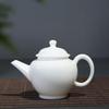 Suet Jade Porcelain Kung Fu Teapot