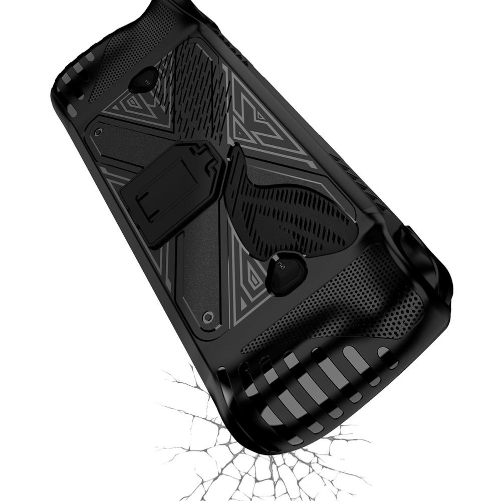 TPU Case for Asus ROG Ally X Gamings Handheld Anti-Scratch Protective Cover with Stand