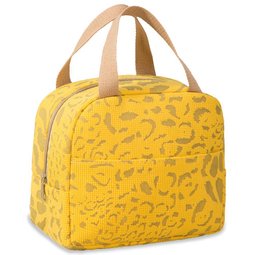 Insulated Reusable Lunch Tote for Adults - Portable Cooler Bag for Work or Picnics