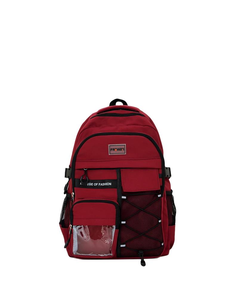 2025 Rucksack für Schüler im koreanischen und japanischen Stil - Rückenstütze, vielseitig, großes Fassungsvermögen, trendiges und schlichtes Design für die Mittelschule