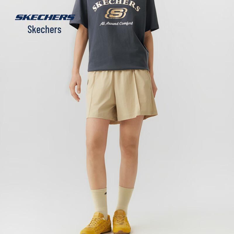 Skechers Women s Simple Comfort Casual Woven Shorts XXL