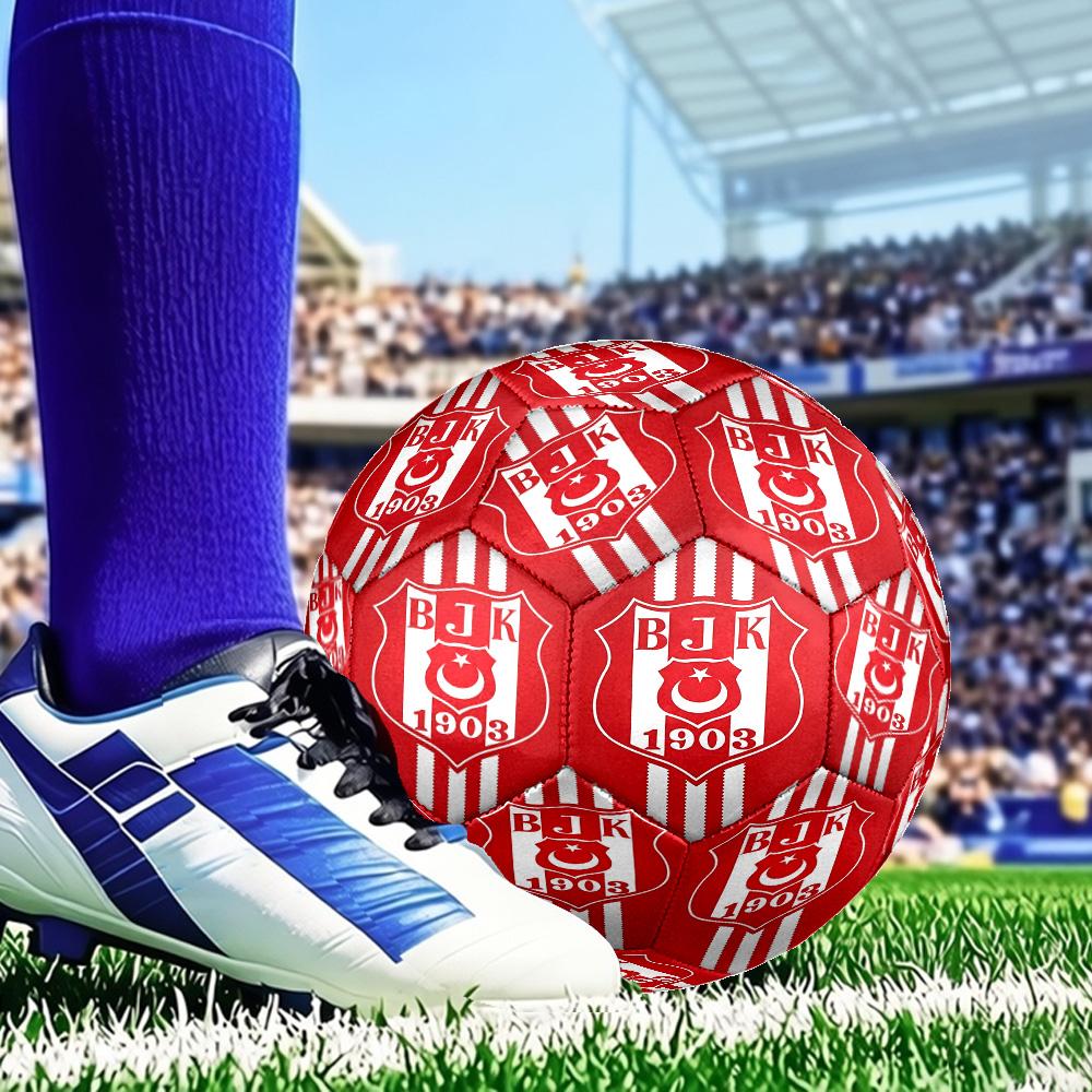Beşiktaş Istanbul Voetbalclub Voetbal Maat 5 Voetbal, Machinaal gestikt, Duurzaam, Geschikt voor Training en Wedstrijden Fan Cadeau