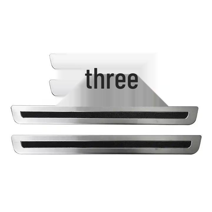 Fits 2021-2023 Toyota Land Cruiser 300 Rear Bumper Sill Strip & Decorative Trim